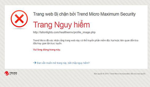 Nội dung tin nhắn có chứa virus đang được phát tán trên Skype - Ảnh chụp màn hình