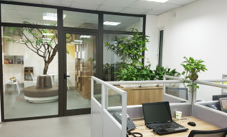 Khu vực làm việc của nhân viên